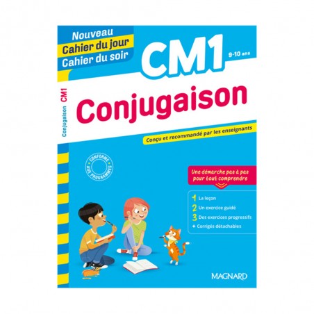 Conjugaison CM1 Nouveau Cahier Du Jour Cahier Du Soir