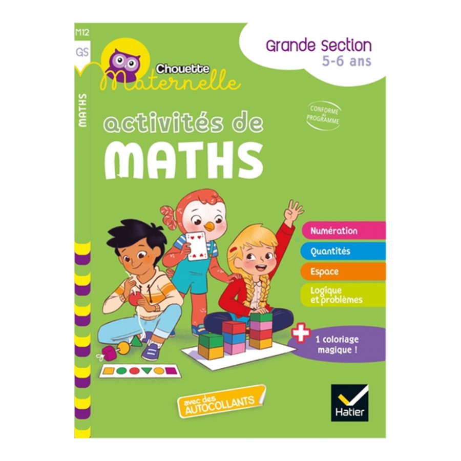 Chouette maternelle Activités de maths Moyenne Section