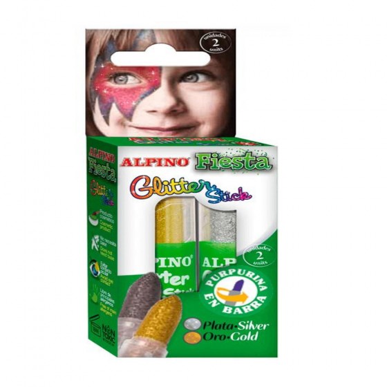 Blister 2 glitter stick...