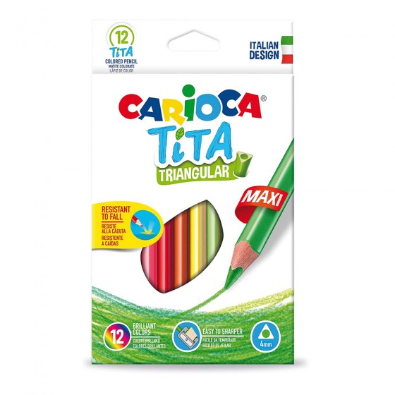 Carioca 12 Cray de couleur tita