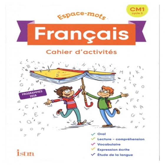 Espace mots CM1 cahier d'activités