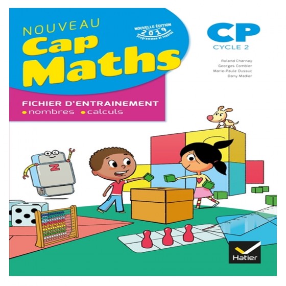 Cap maths CP ed. 2019 - fichier de l'éléve +...