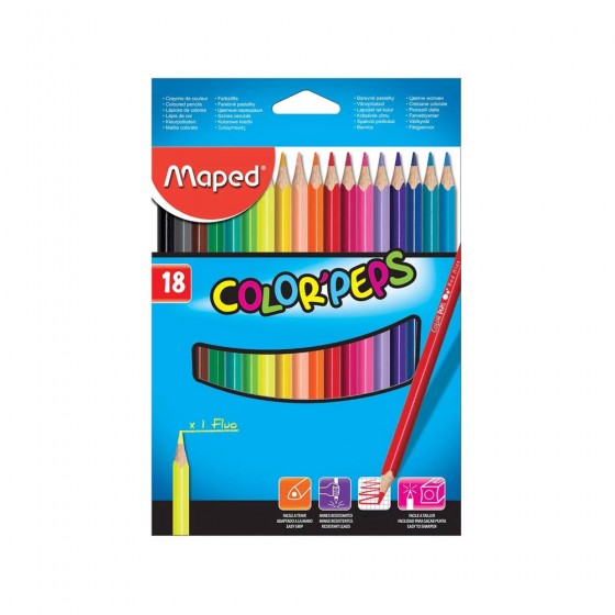 Maped crayon couleur 18*18