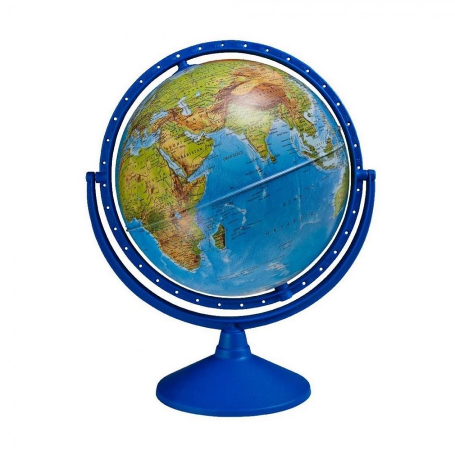 globe terrestre physical globe 360°