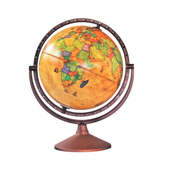 globe terrestre antique