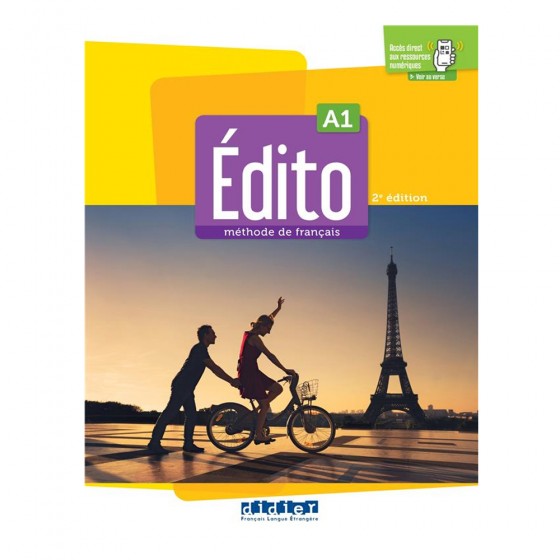 Edito A1 - Edition 2022 - Livre de l'élève