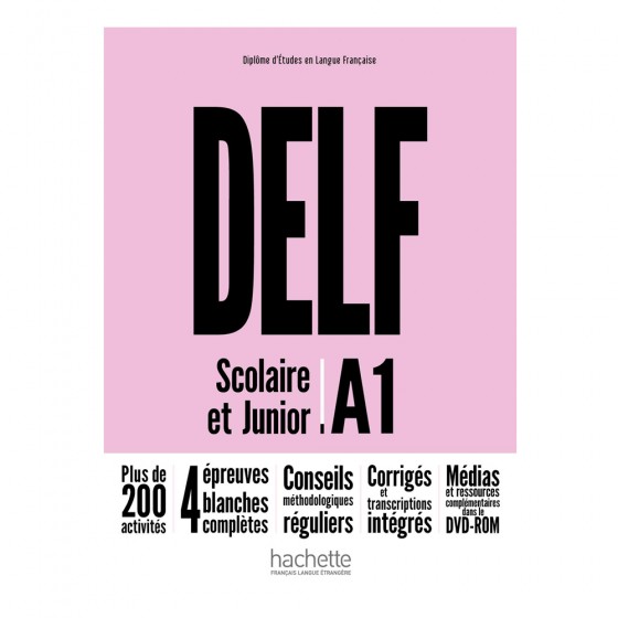 DELF A1 Scolaire et Junior + DVD-ROM (audio +...