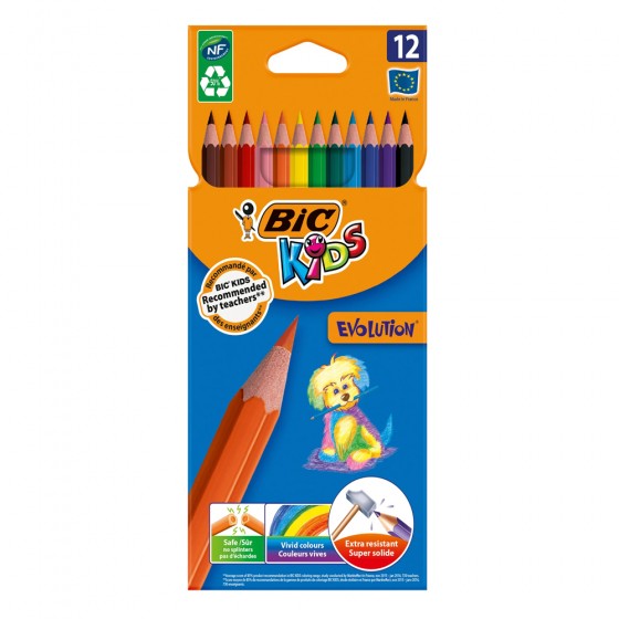 Crayon coloriage bic kids evolution