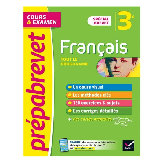 Français 3e Spécial Brevet - Cours & examen