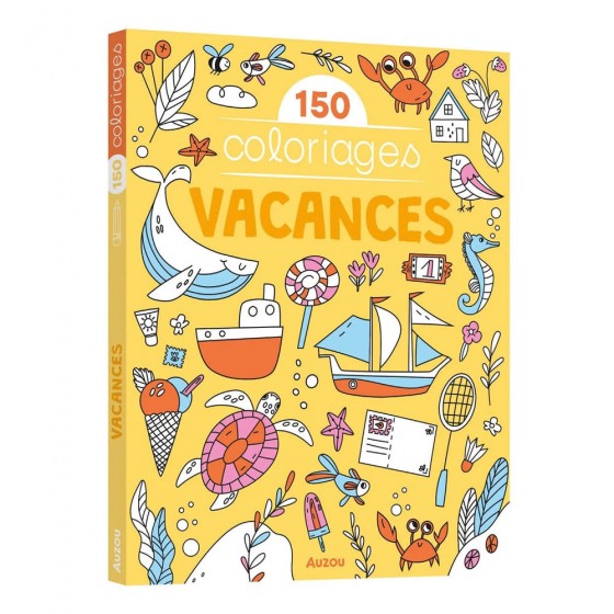 150 coloriages vacances