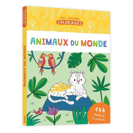 Animaux du monde - 144 coloriages