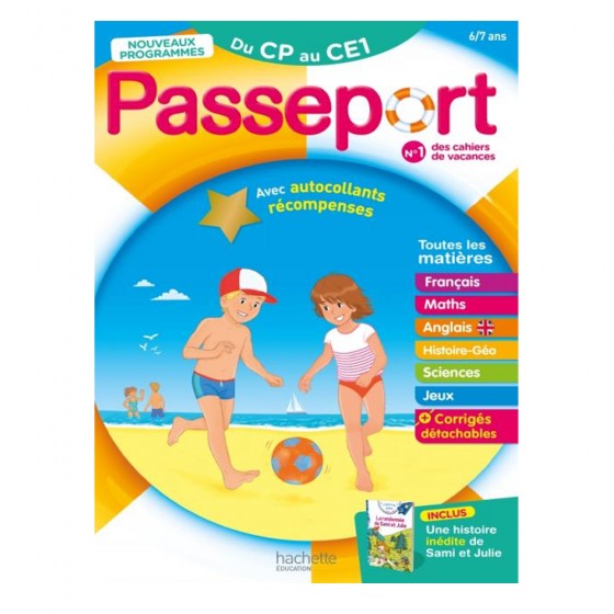 Passeport - Du CM2 à la 6ème 10/11 ans - Toute...