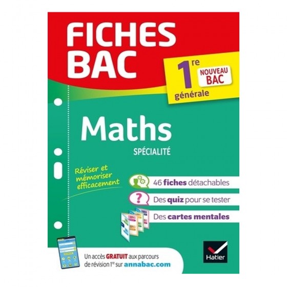 Maths spécialité 1re