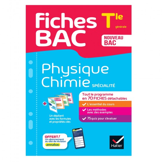 Physique-Chimie spécialité Tle générale - Poche...