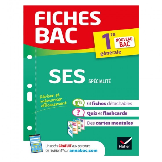 SES 1re fiches bac