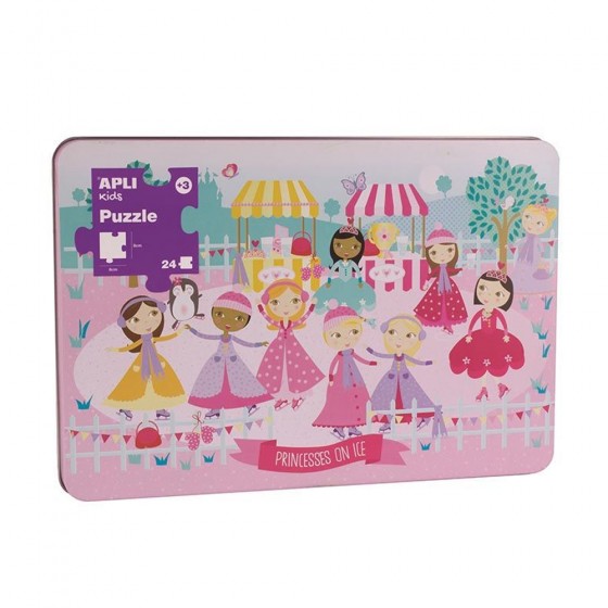 Puzzle 24 pièces  Princesses sur glace